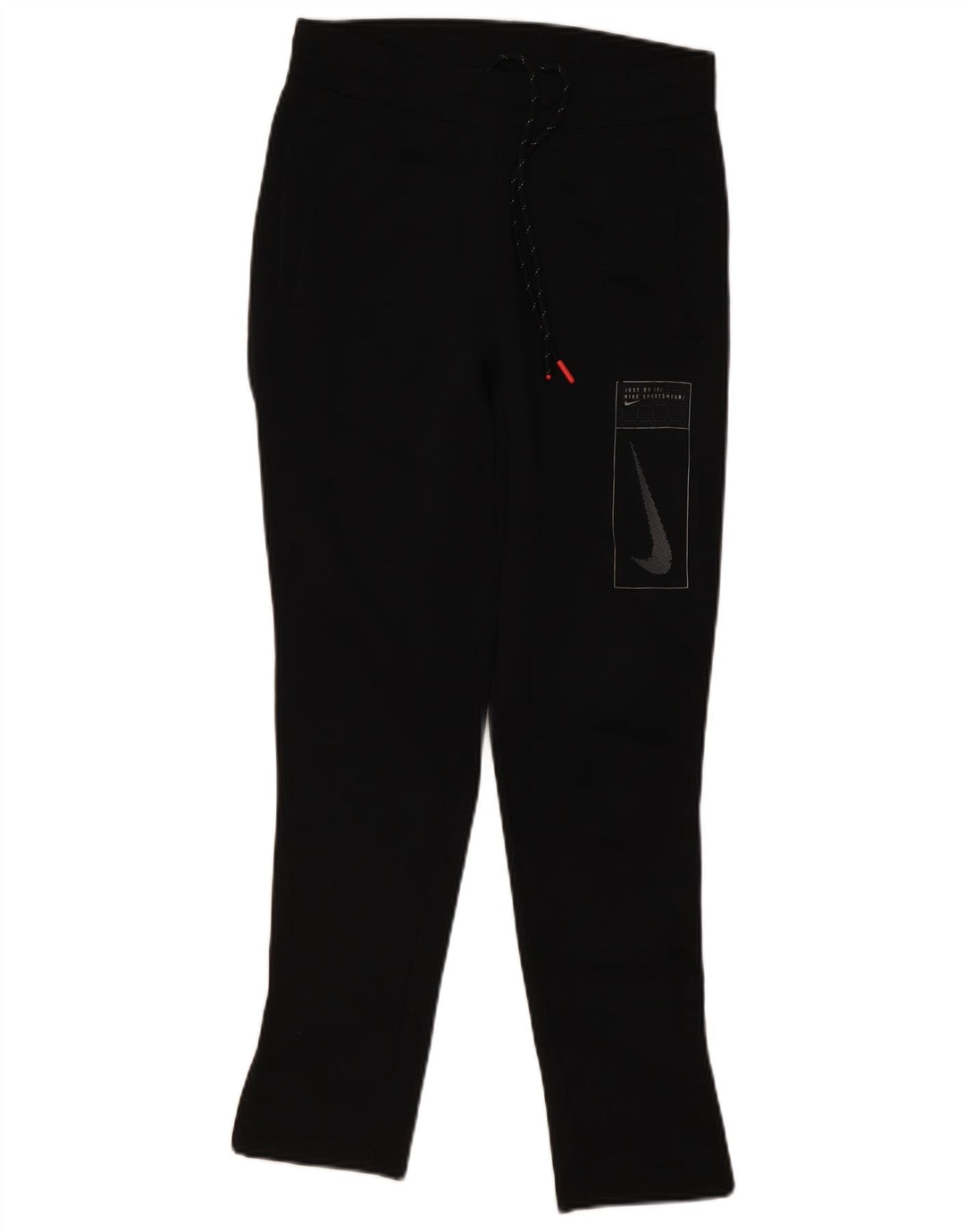 Damskie spodnie dresowe Nike UK 6 XS, czarne, poliestrowe