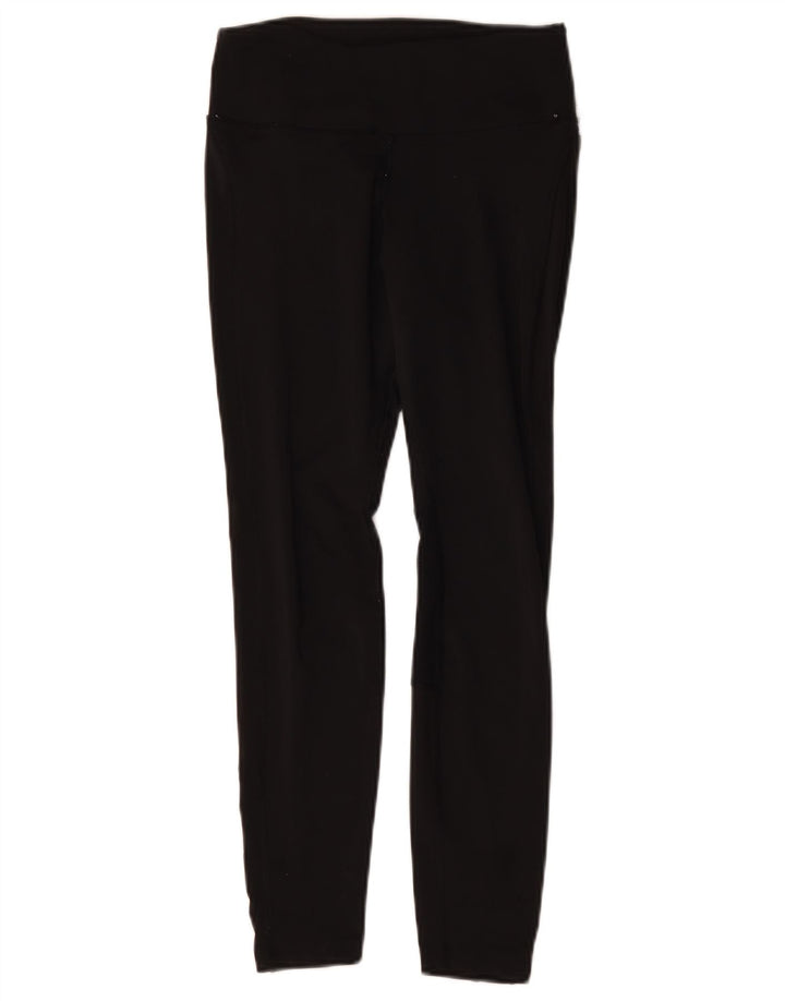 Damskie legginsy Nike Dri Fit UK 8, małe, czarne, poliestrowe