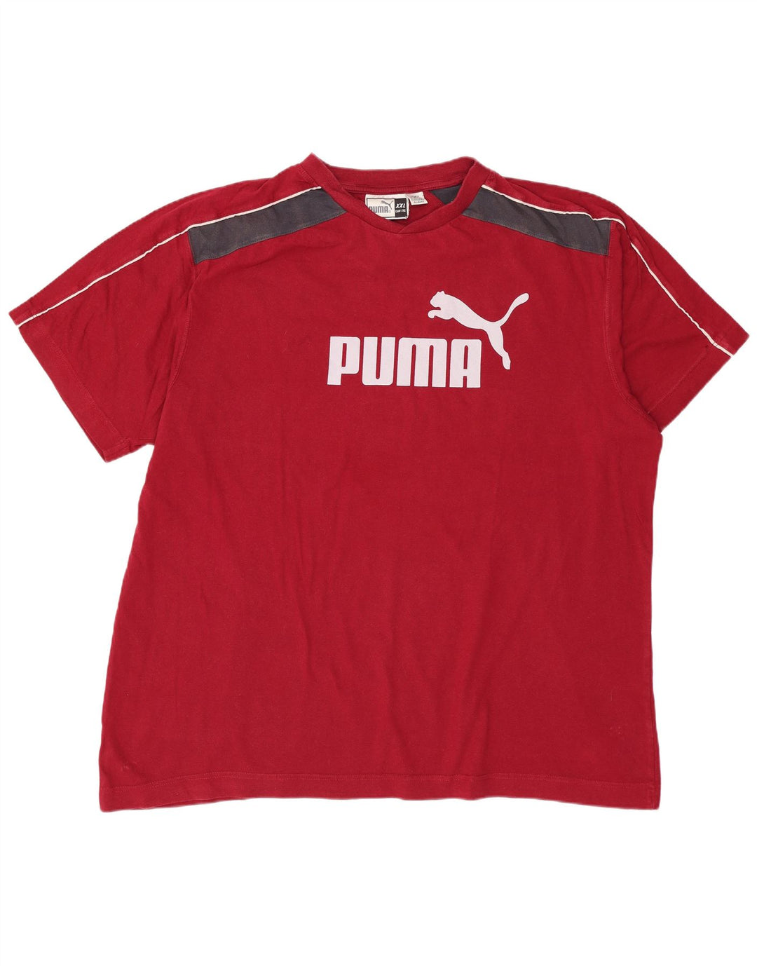 Męski T-shirt z grafiką PUMA Top 2XL w kolorze czerwonym