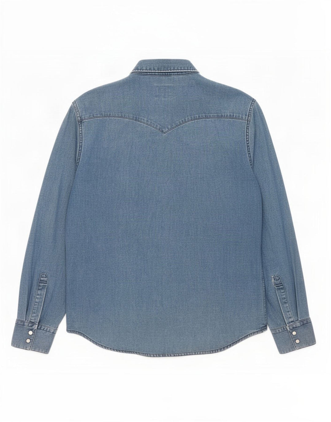 Męska koszula dżinsowa Levi's Slim Fit, mała, niebieska, bawełniana
