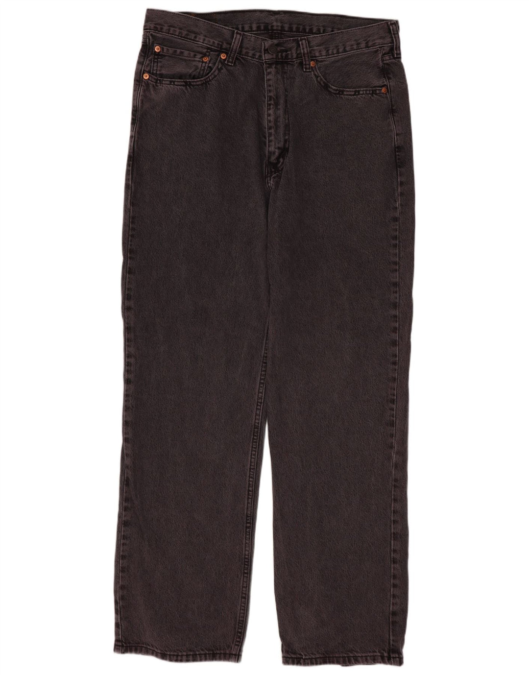 Męskie jeansy Levi's 565 Straight W33 L32 Fioletowa bawełna