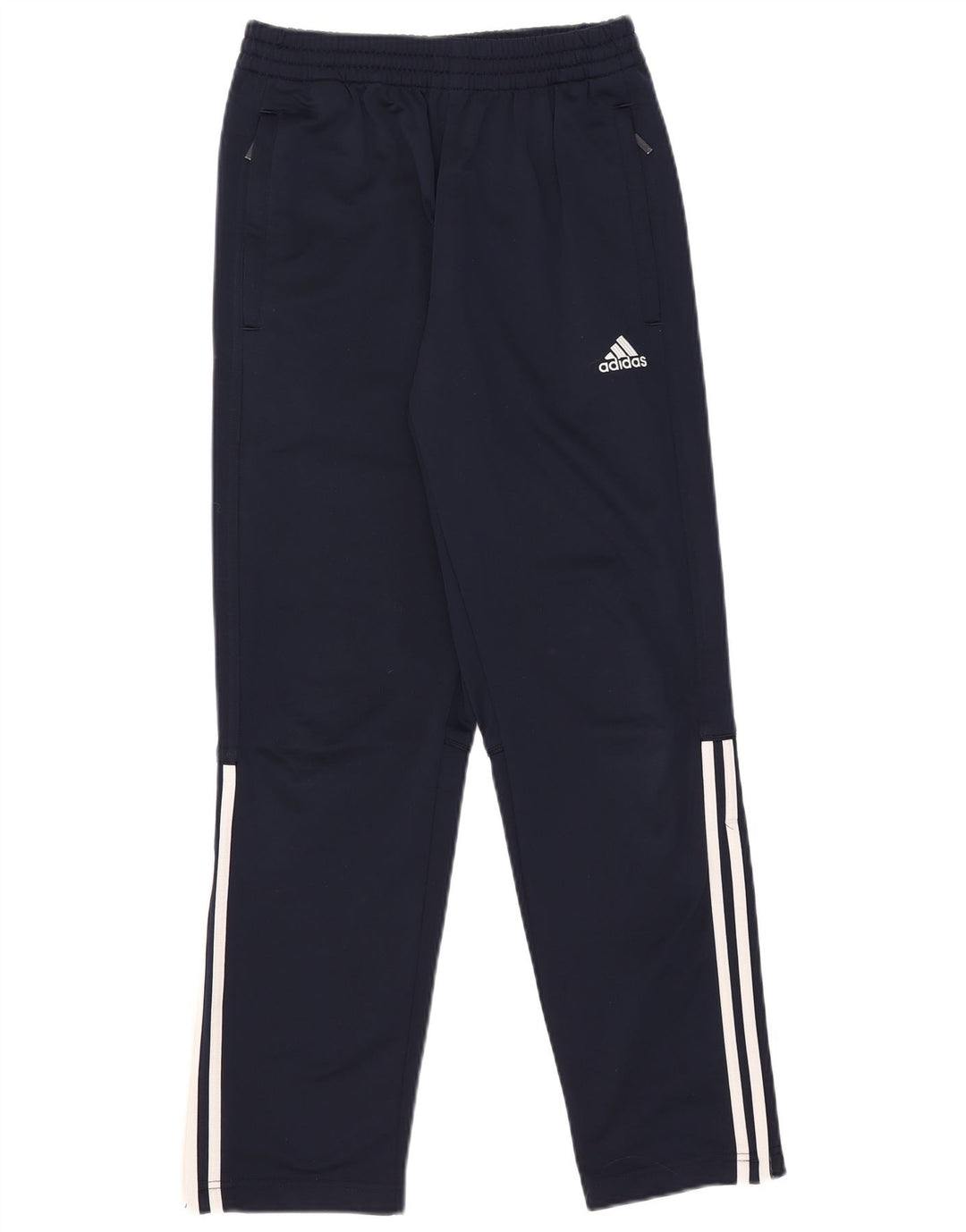 Chłopięce spodnie dresowe Adidas 15-16 lat, granatowe, poliestrowe
