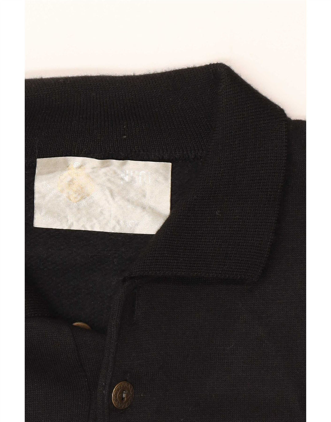 Męski sweter z golfem w stylu vintage, 2XL, czarny