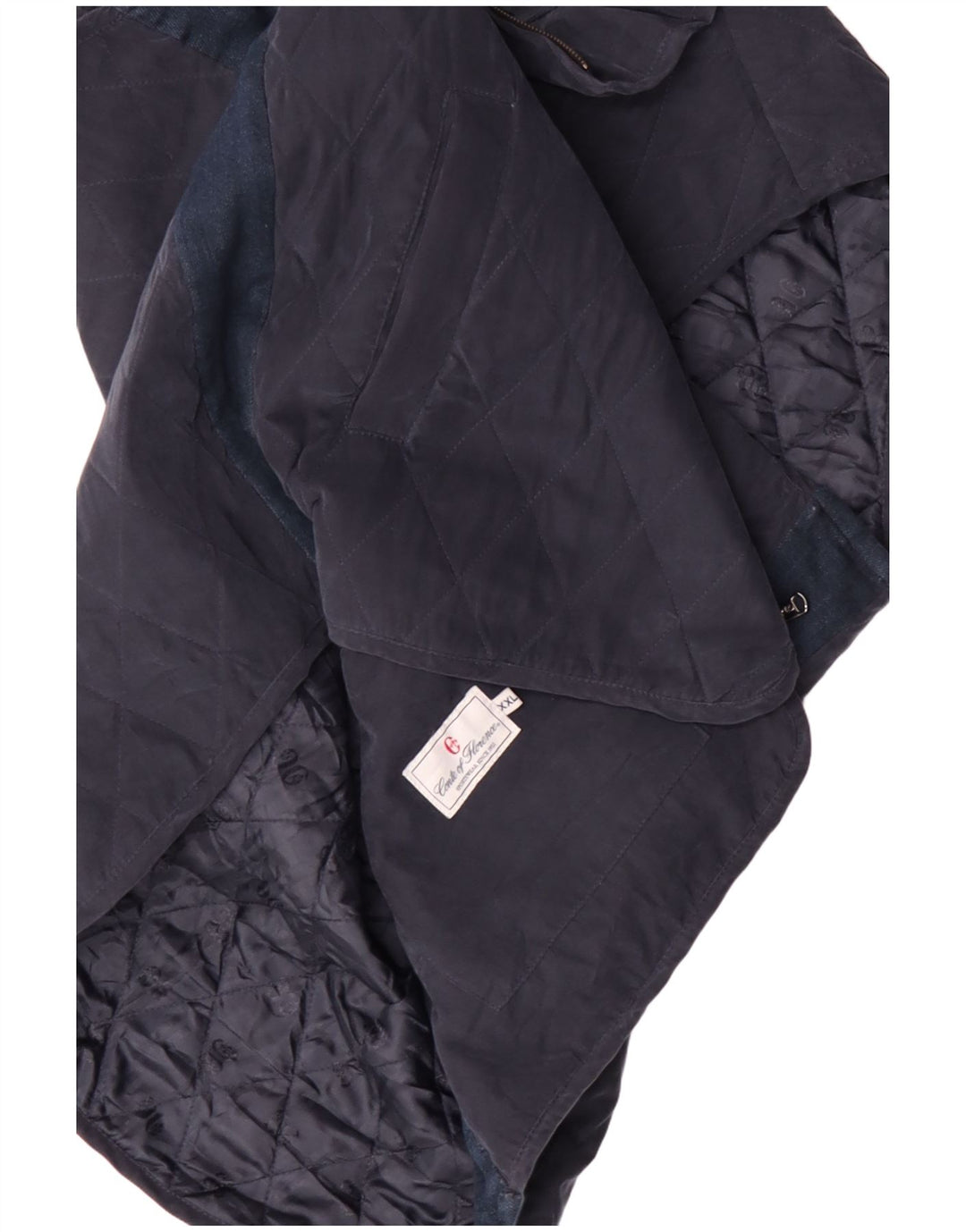 Męska pikowana kamizelka CONTE OF FLORENCE UK 44 2XL granatowa