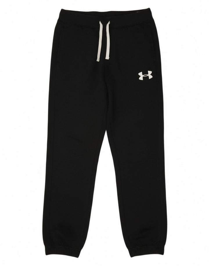 Chłopięce spodnie dresowe Under Armour Joggers 9-10 lat, średnie czarne