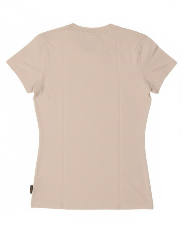 Damska koszulka Nike Dri Fit Top UK 14, duża, biała bawełna