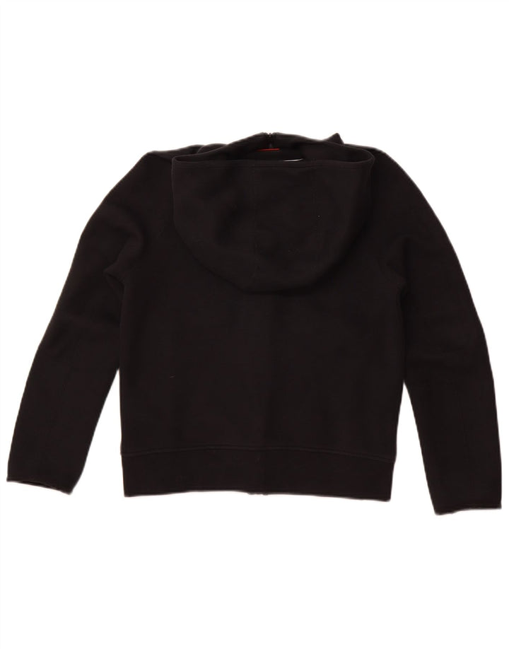 Chłopięcy sweter z kapturem i zamkiem Nike, 10-11 lat, średni czarny, bawełniany