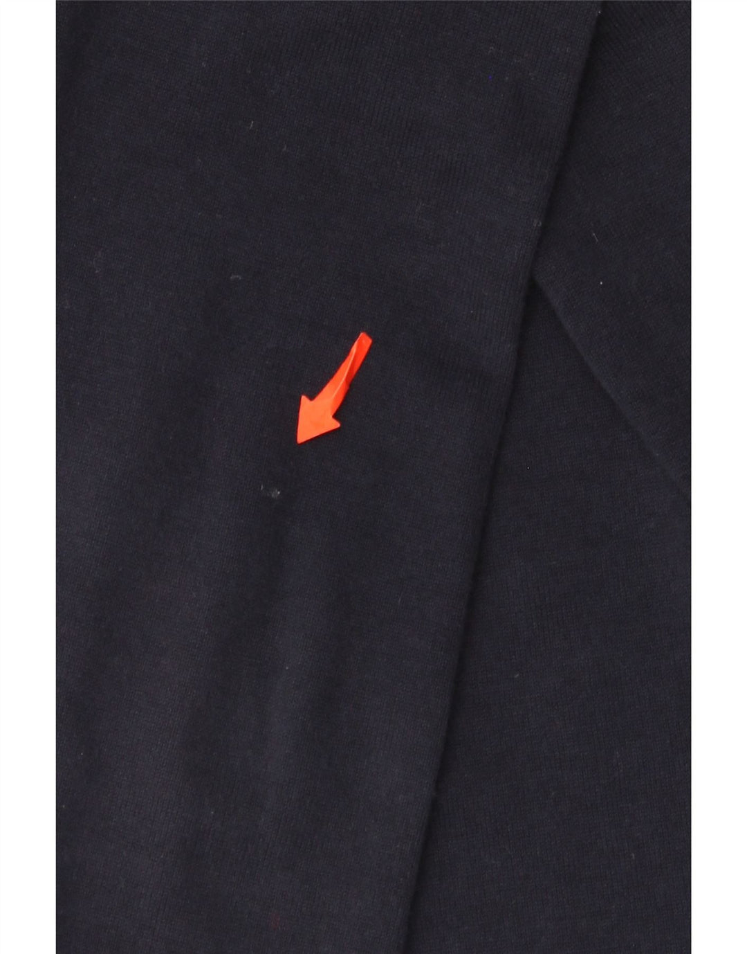 Męski sweter zapinany na zamek Tommy Hilfiger, średni granatowy, bawełniany
