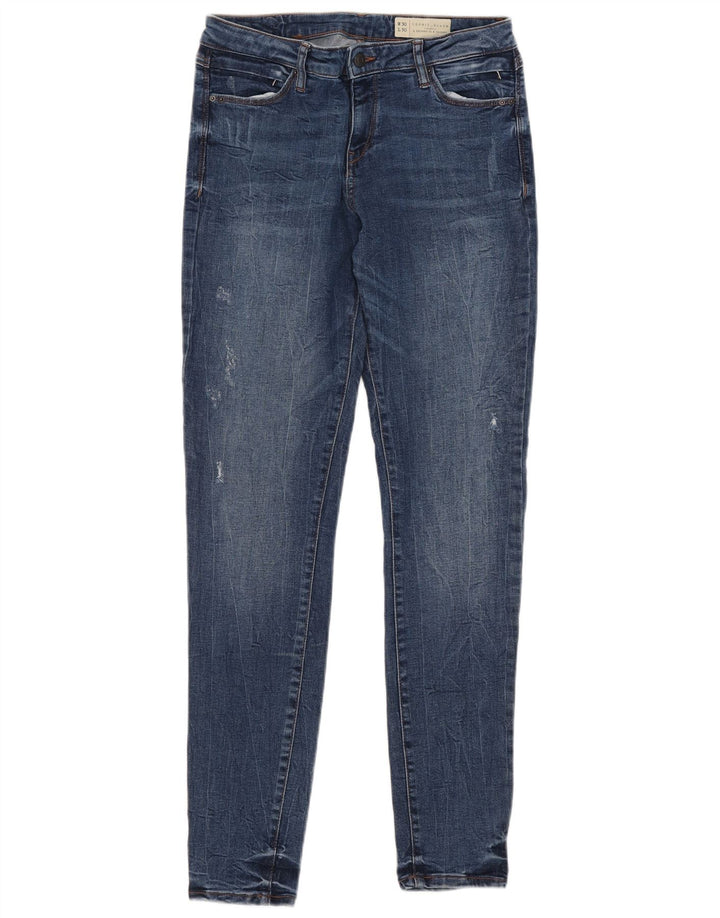 Damskie jeansy Skinny Esprit W30 L30 Niebieskie bawełniane