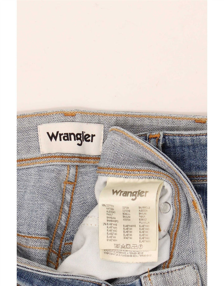 Męskie jeansy Wrangler Texas Straight W34 L30 Niebieskie, bawełniane