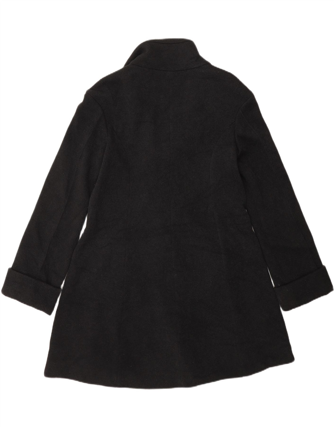 EMPORIO ARMANI Womens Overcoat UK 14 Large Black Vintage Emporio Armani and Second-Hand Emporio Armani from Messina Hembry 