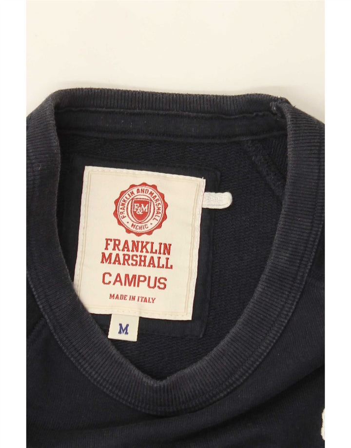 Męski sweter Franklin Marshall, średni granatowy