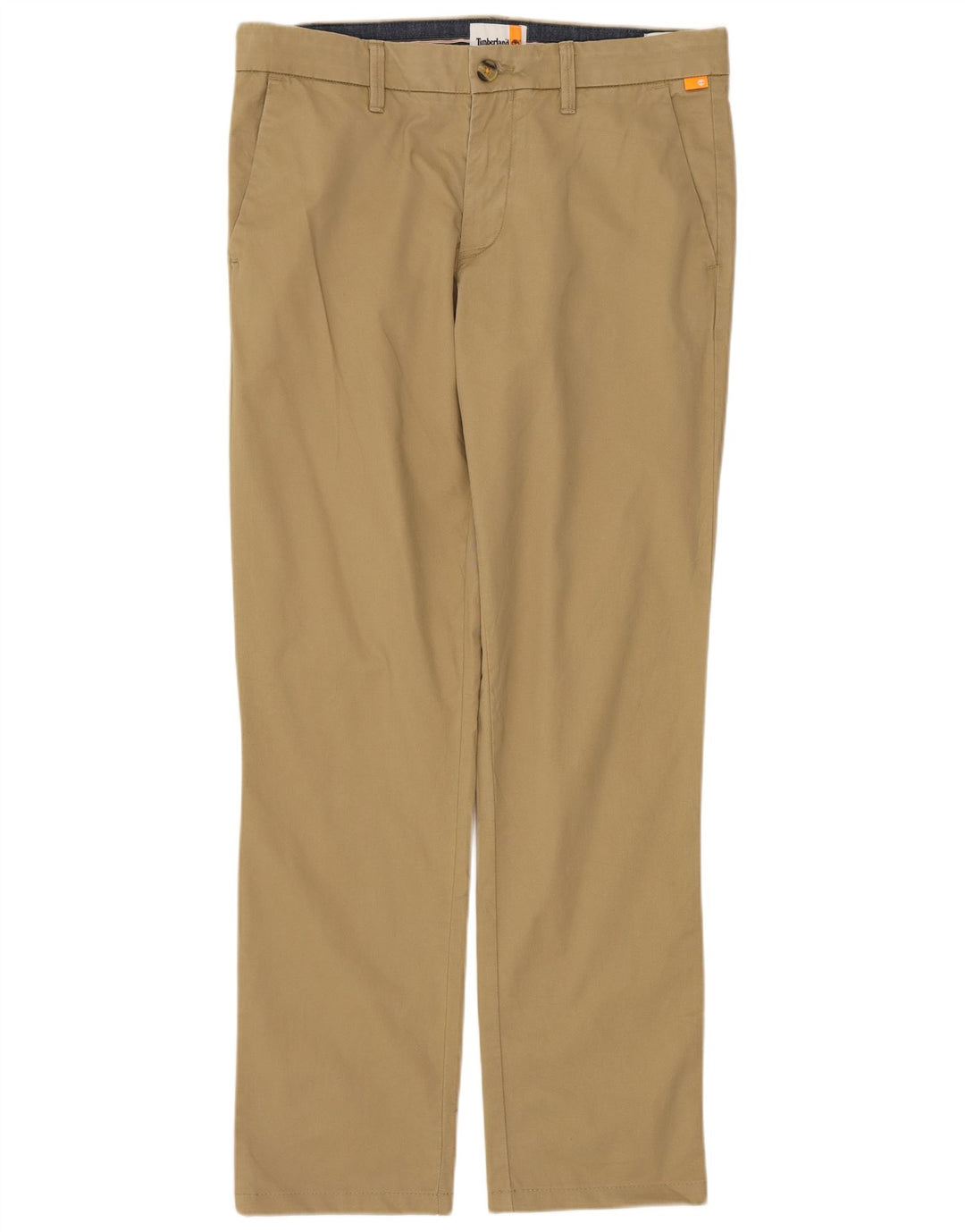 Męskie spodnie typu slim chino Timberland W32 L30 beżowe