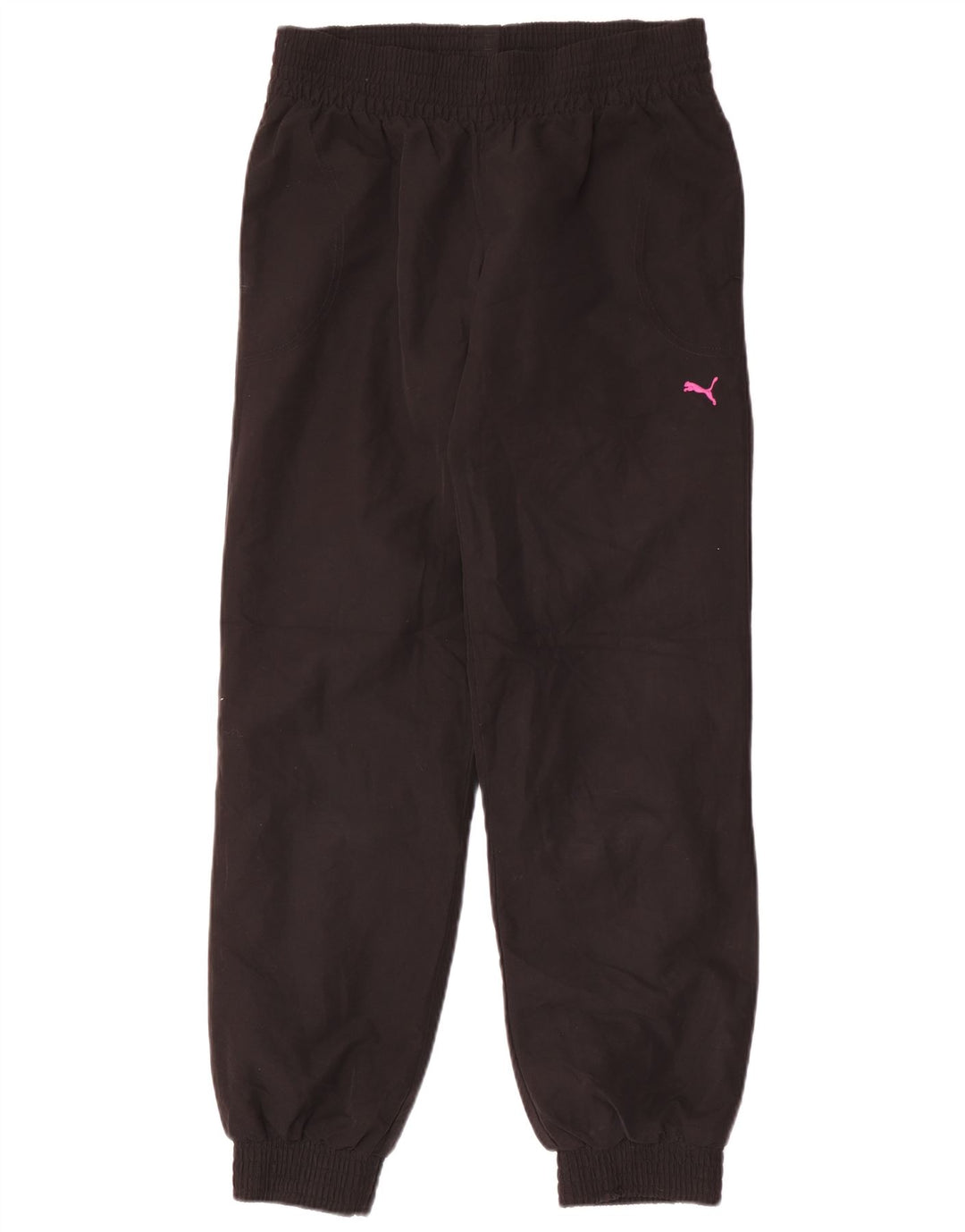 Damskie spodnie dresowe Puma Joggers UK 12 Średni czarny poliester