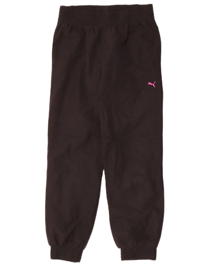 Damskie spodnie dresowe Puma Joggers UK 12 Średni czarny poliester