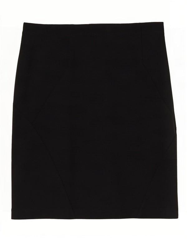 Damska spódnica ołówkowa Hugo Boss UK 12 Medium W30 Czarna wiskoza