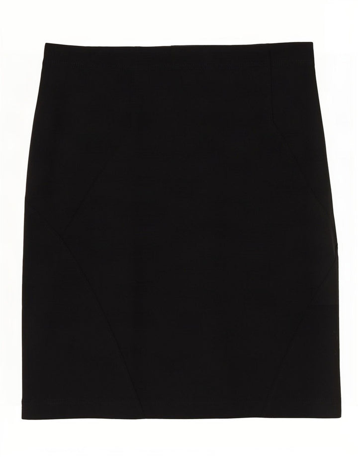 Damska spódnica ołówkowa Hugo Boss UK 12 Medium W30 Czarna wiskoza