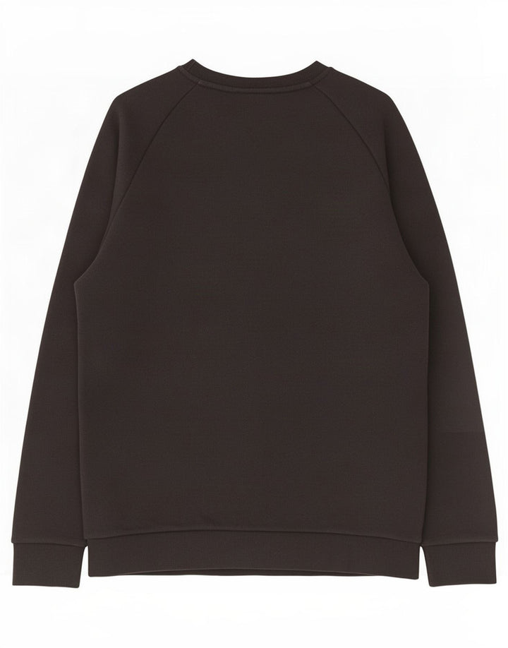 Adidas Męska Bluza Sweter Średni Czarny Bawełna