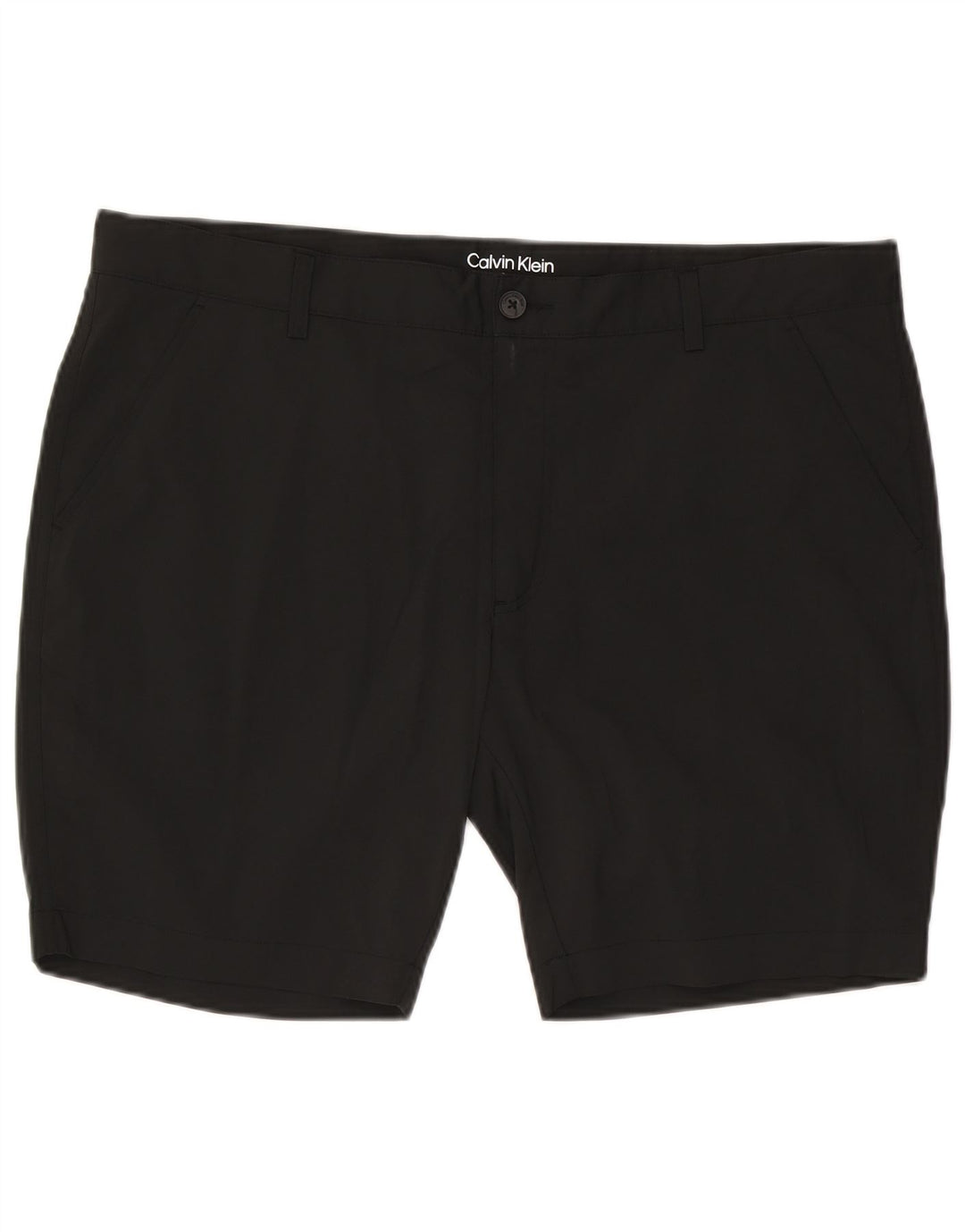 Męskie spodenki chino Calvin Klein W40 XL, czarny poliester