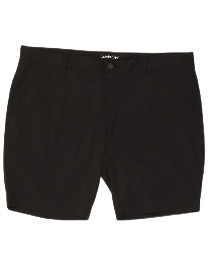 Męskie spodenki chino Calvin Klein W40 XL, czarny poliester