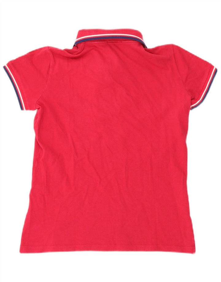 Damska koszulka polo Fred Perry UK 14, duża, czerwona