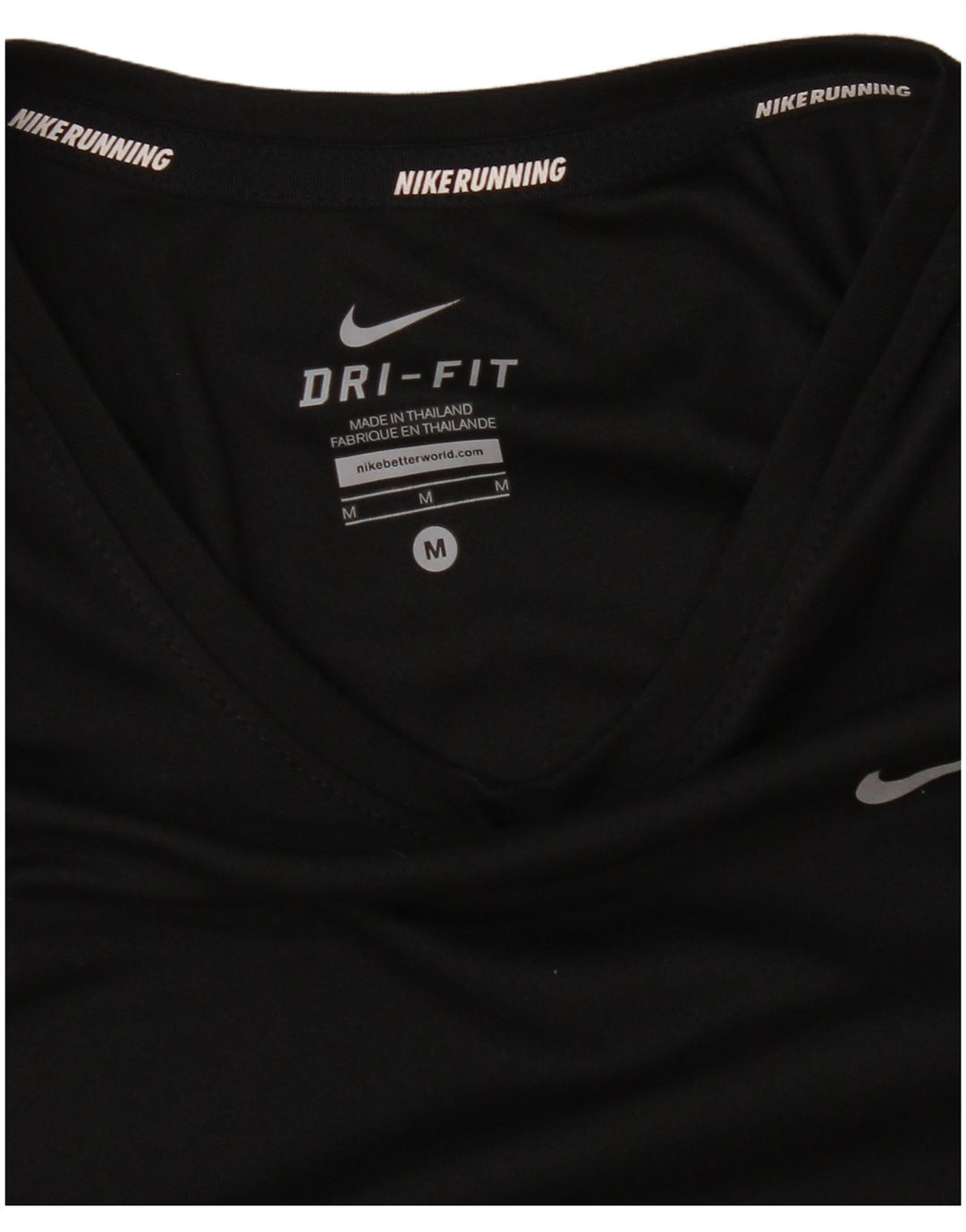 Damska koszulka Nike Dri Fit z długim rękawem UK 14, średnia czerń
