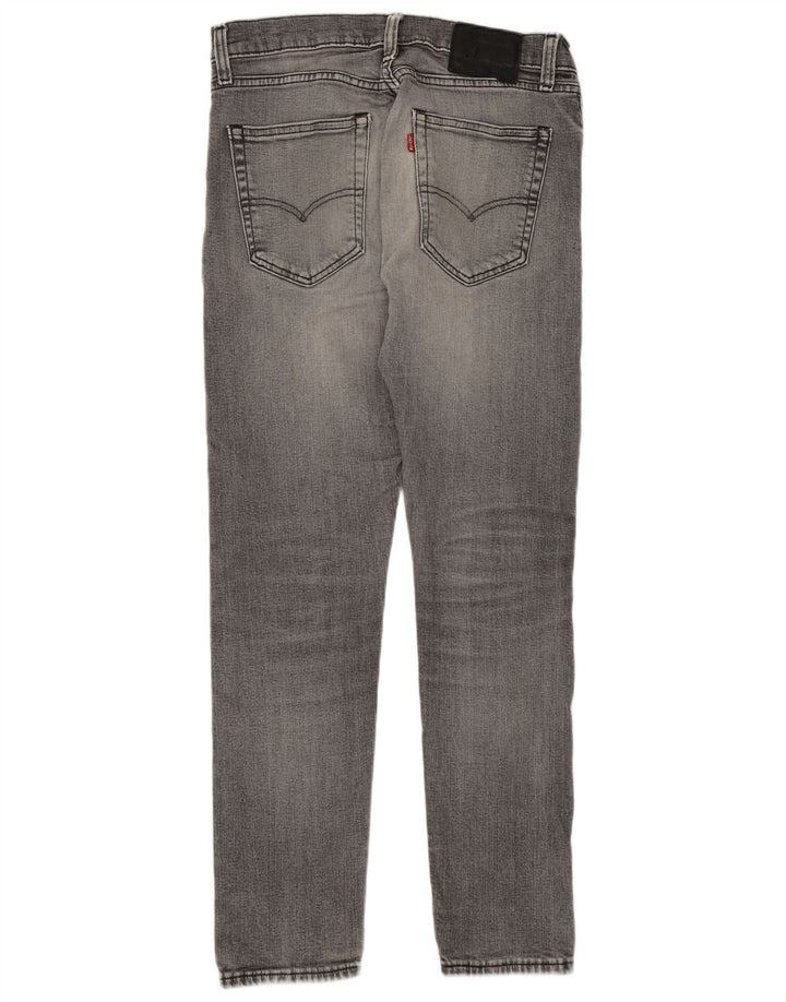 Męskie jeansy Levi's Slim W32 L32 Szara bawełna