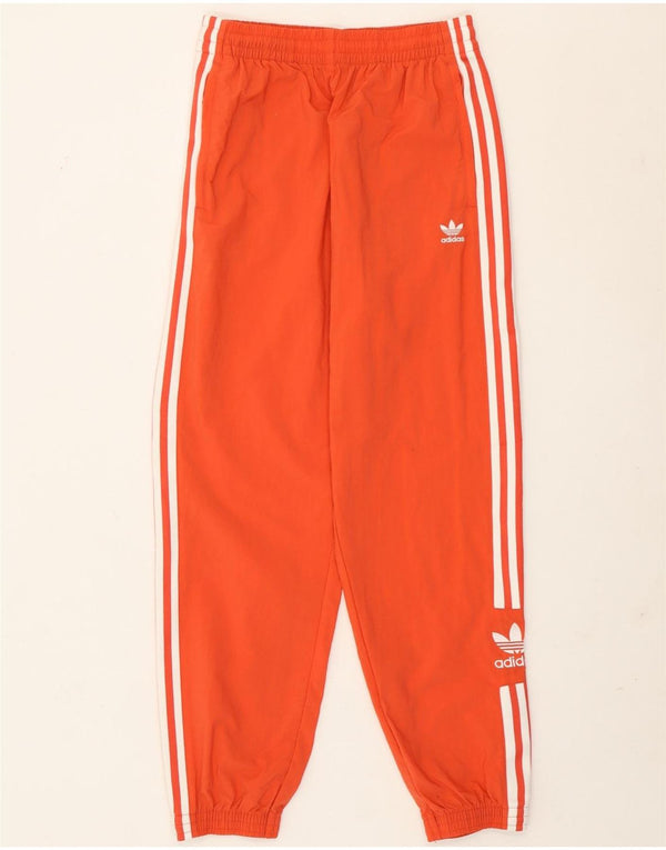 Damskie spodnie dresowe Adidas Joggers UK 10 Small Orange Colourblock