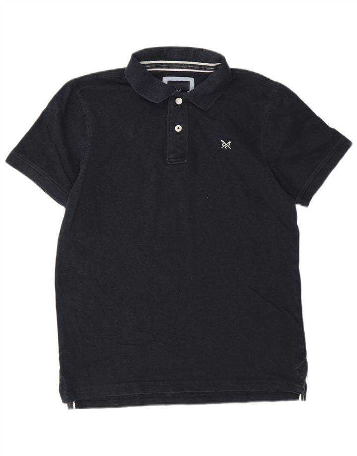 Męska koszulka polo Crew Clothing Średni granatowy, bawełniany