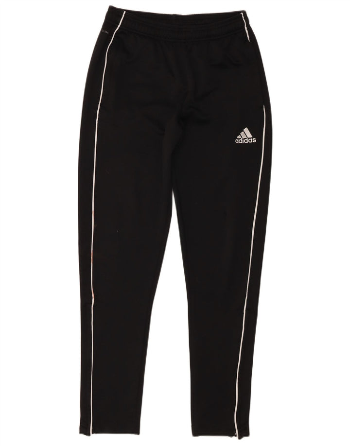 Adidas Chłopięce Spodnie Dresowe Climalite 13-14 Lat Czarny Poliester
