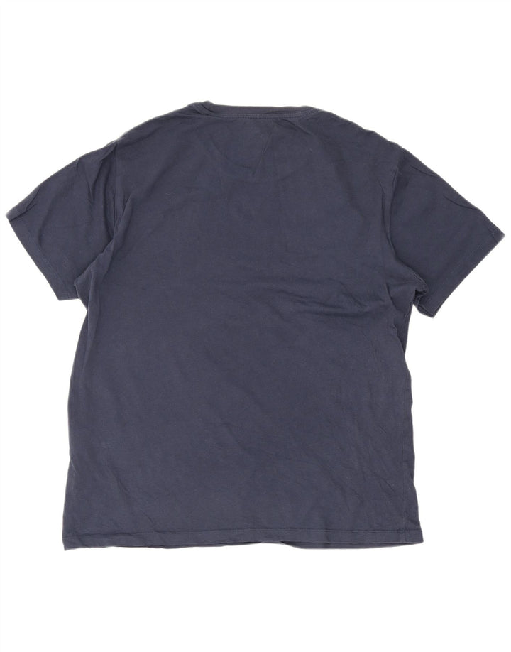 Męski T-shirt z grafiką Levi's, średni, granatowy, bawełniany