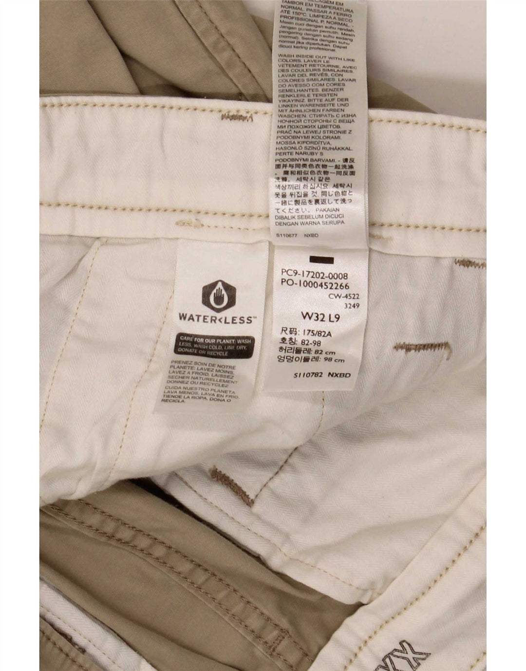 Męskie spodenki Chino Levi's W32 Średni beż, bawełna