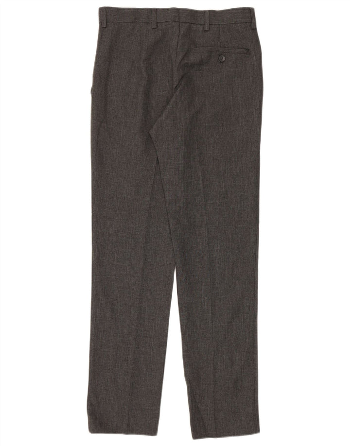 Męskie spodnie Chino Marks & Spencer W28 L31 Szary poliester