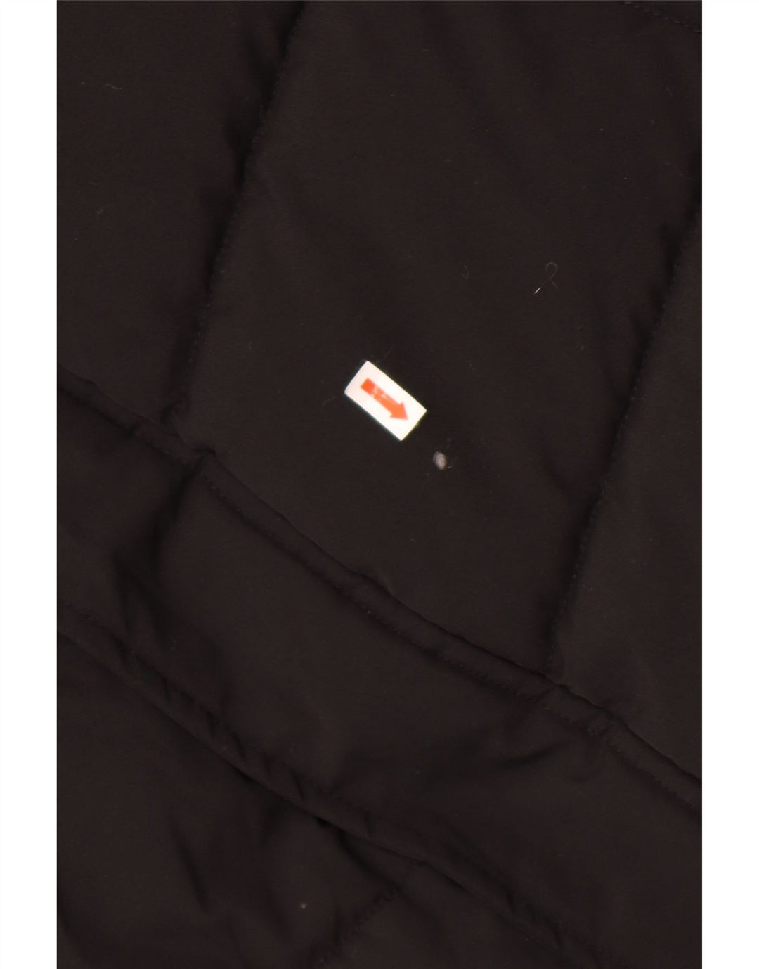 Damska kurtka parka z kapturem i grafiką Superdry UK 14, średnia czarna zimowa