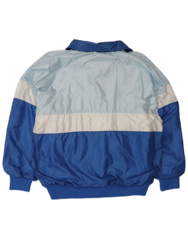 Damska bluza dresowa typu oversize w stylu vintage IT 44 w kolorze średnioniebieskim