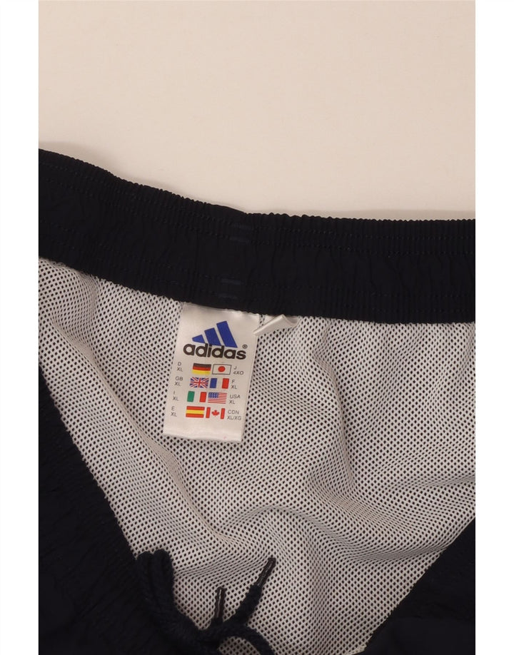 Męskie spodenki sportowe ADIDAS Graphic XL, granatowe, poliamidowe