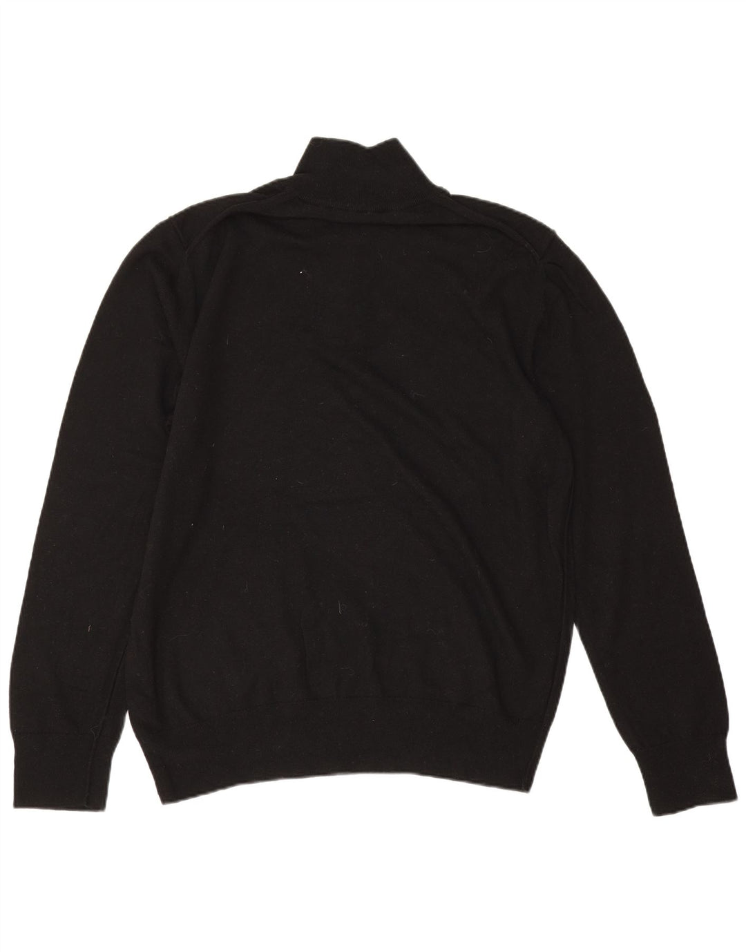 Męski sweter z zamkiem błyskawicznym All Saints 2XL, czarna wełna