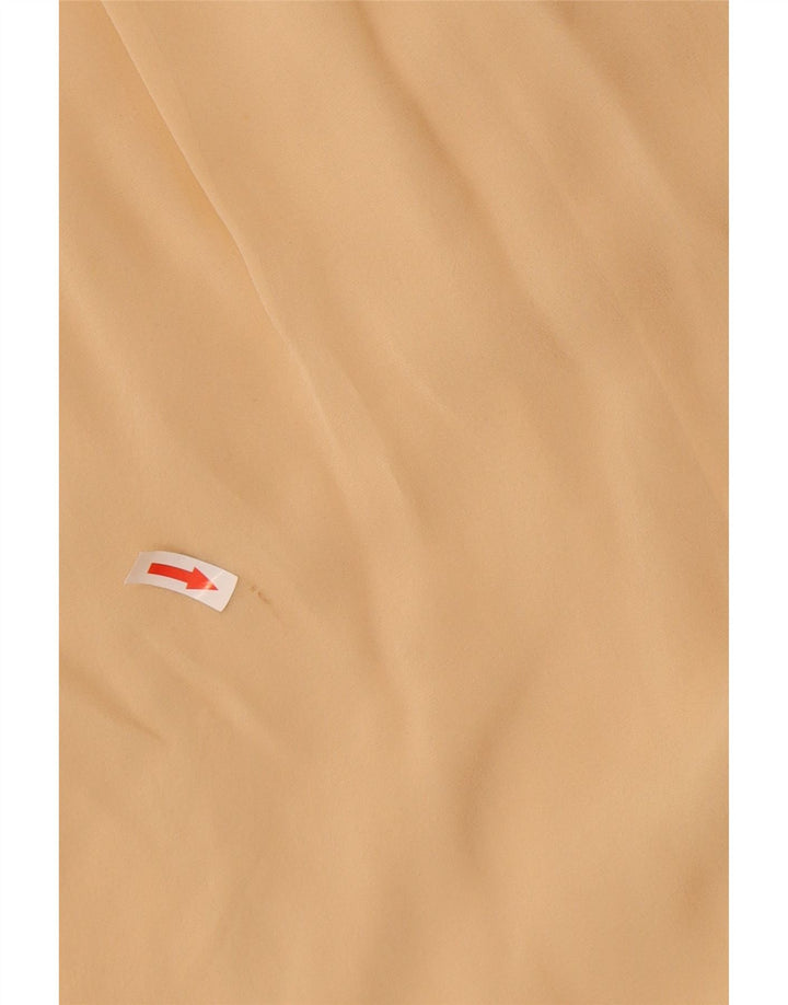 Simona Barbieri Damska dwuczęściowa sukienka o linii A UK 12 Średni beżowy jedwab