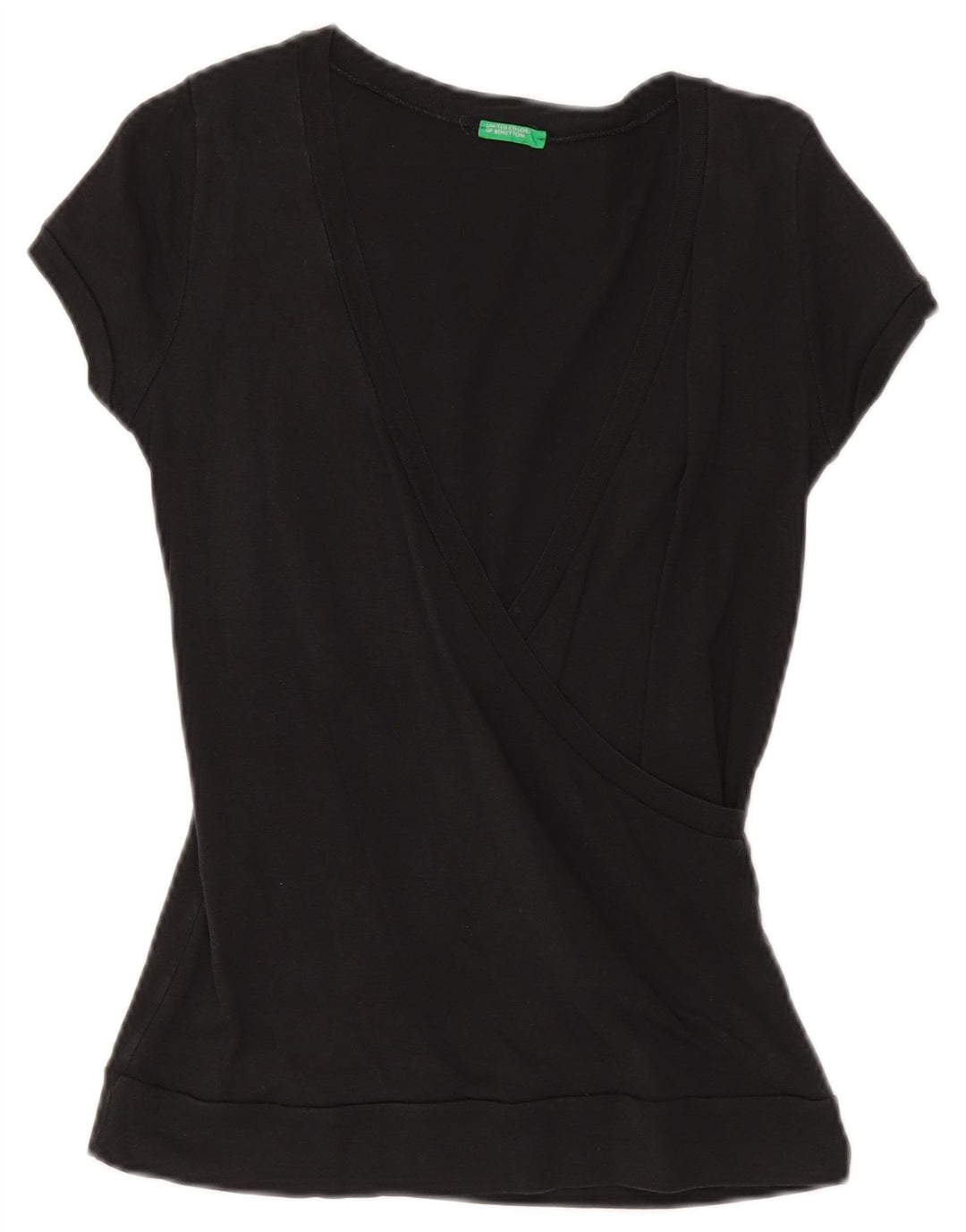 Bluzka damska Benetton Top UK 10 Small Black
