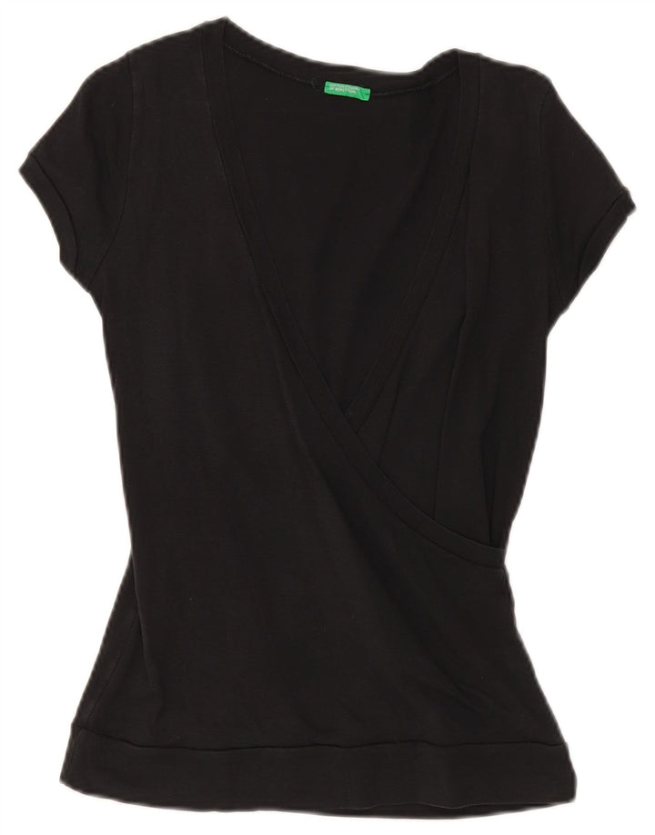 Bluzka damska Benetton Top UK 10 Small Black