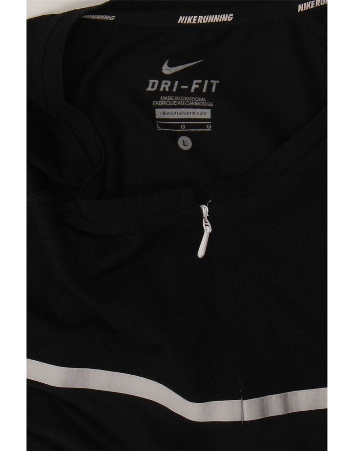 Damska kamizelka Nike Dri Fit Top UK 16, duża, czarna