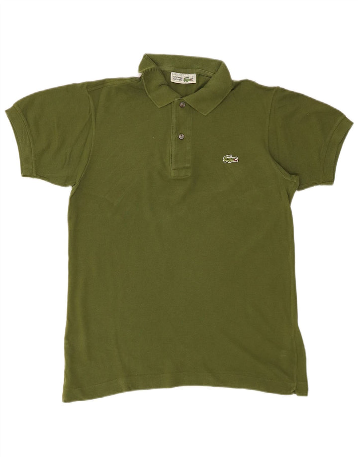 Męska koszulka polo LACOSTE, rozmiar 3, mała, bawełniana khaki