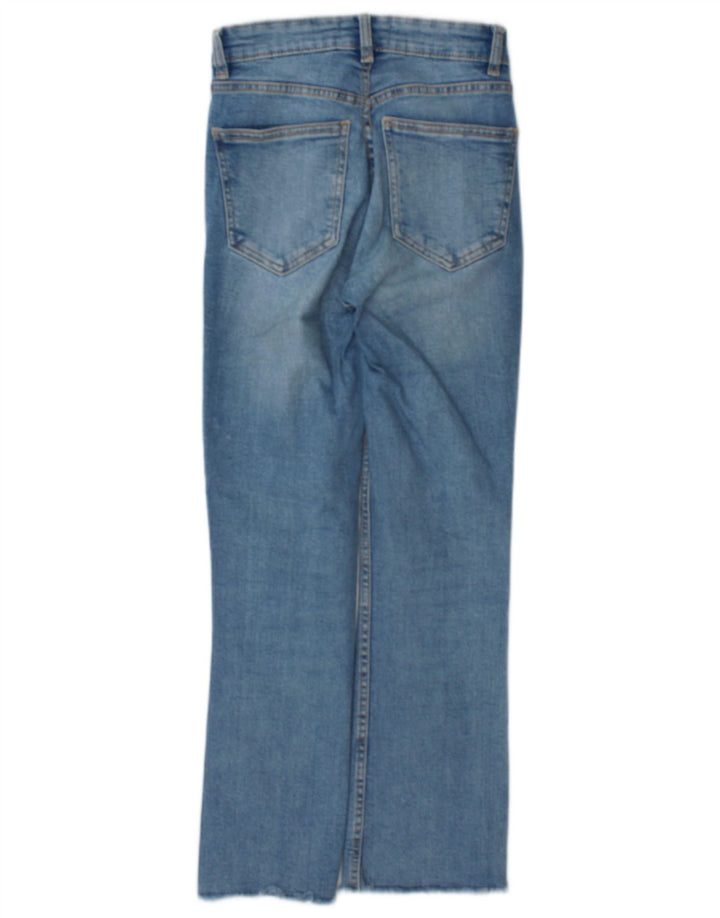 Damskie jeansy Bootcut Zara EU 34 2XS W24 L26 Niebieskie bawełniane