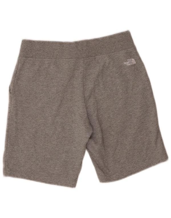 Chłopięce spodenki sportowe The North Face na 11-12 lat, duże, szare, bawełniane w plamki