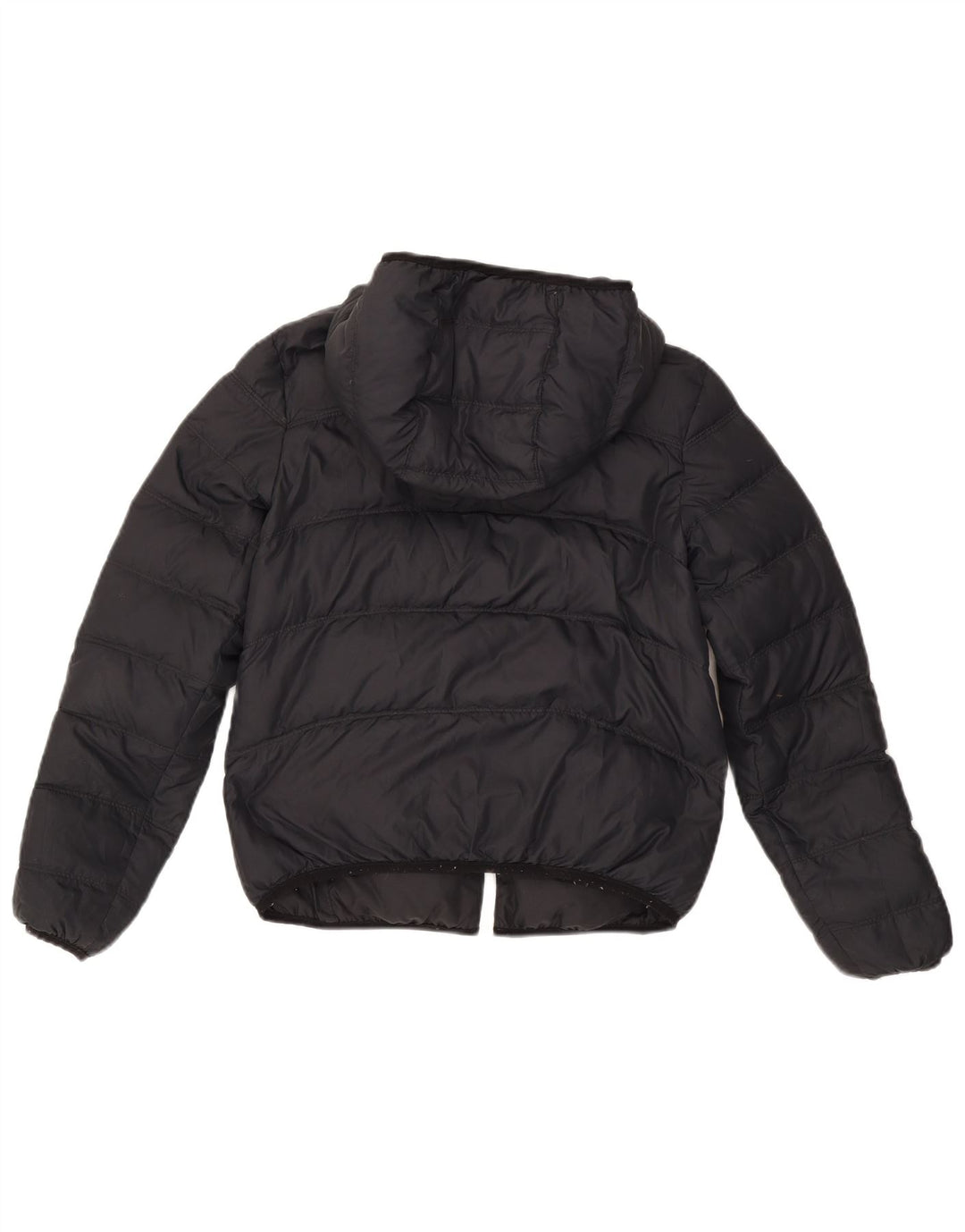 Damska, dwustronna, oversize'owa, wyściełana kurtka z kapturem Nike UK 6 XS, czarna