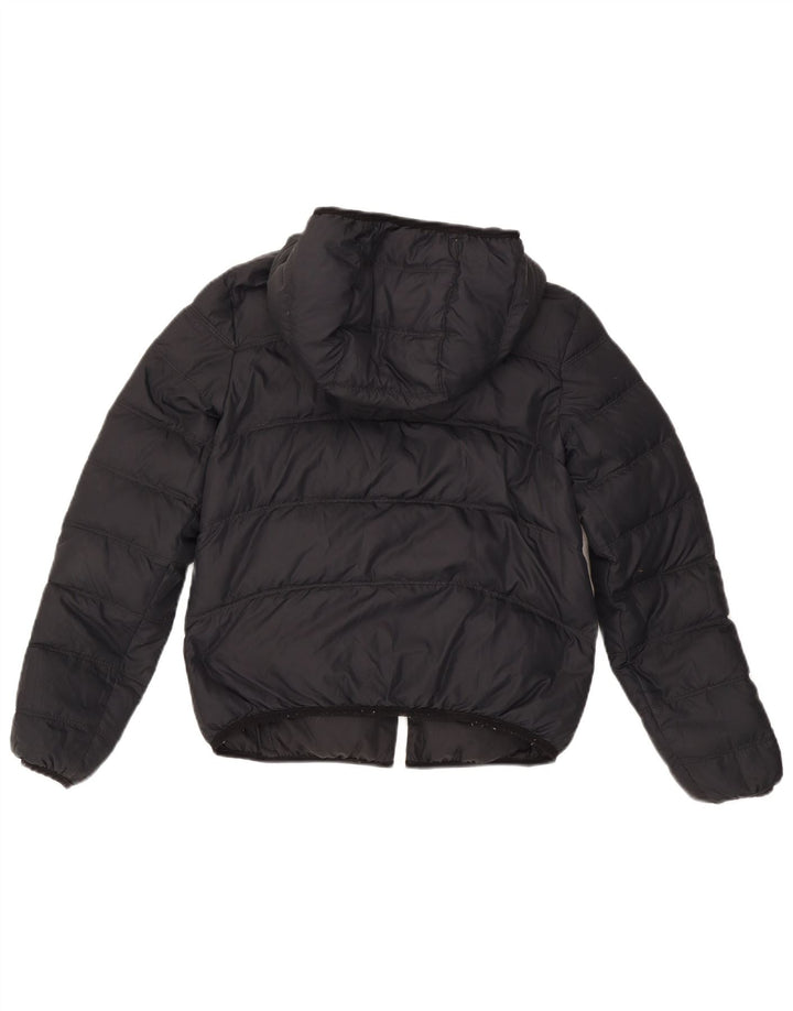 Damska, dwustronna, oversize'owa, wyściełana kurtka z kapturem Nike UK 6 XS, czarna