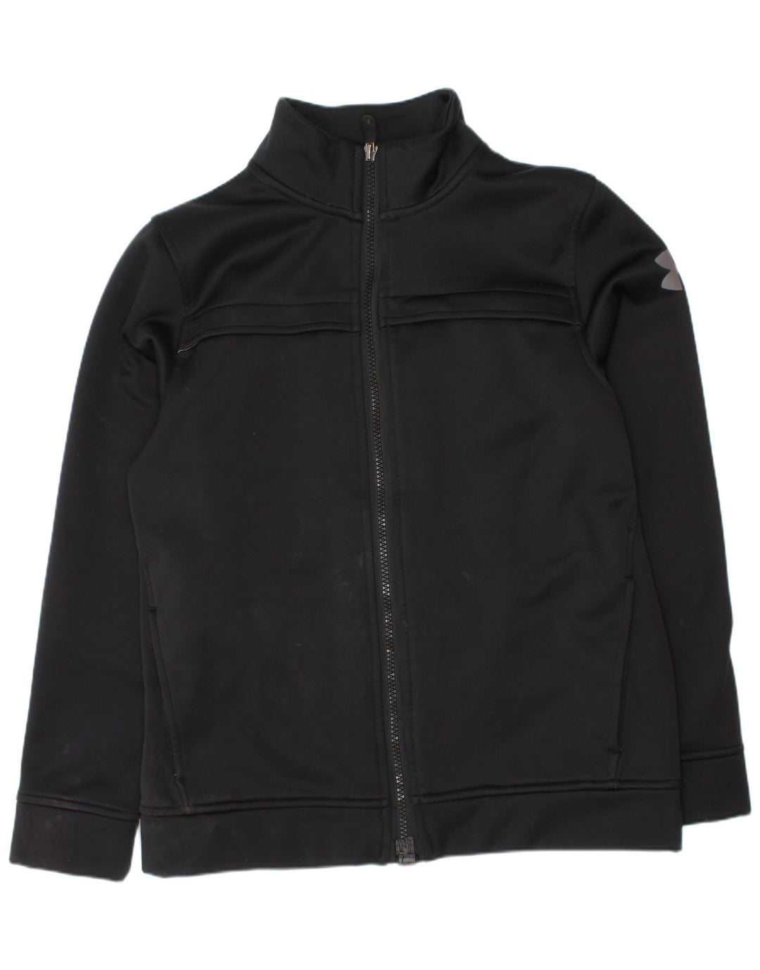 Kurtka dresowa chłopięca Under Armour 9-10 lat, średnia czarna