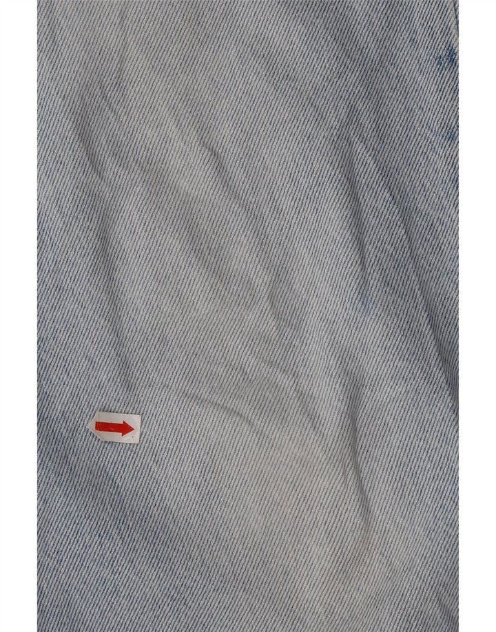 Damskie jeansy Levi's Ribcage Straight W25 L29 Niebieskie bawełniane