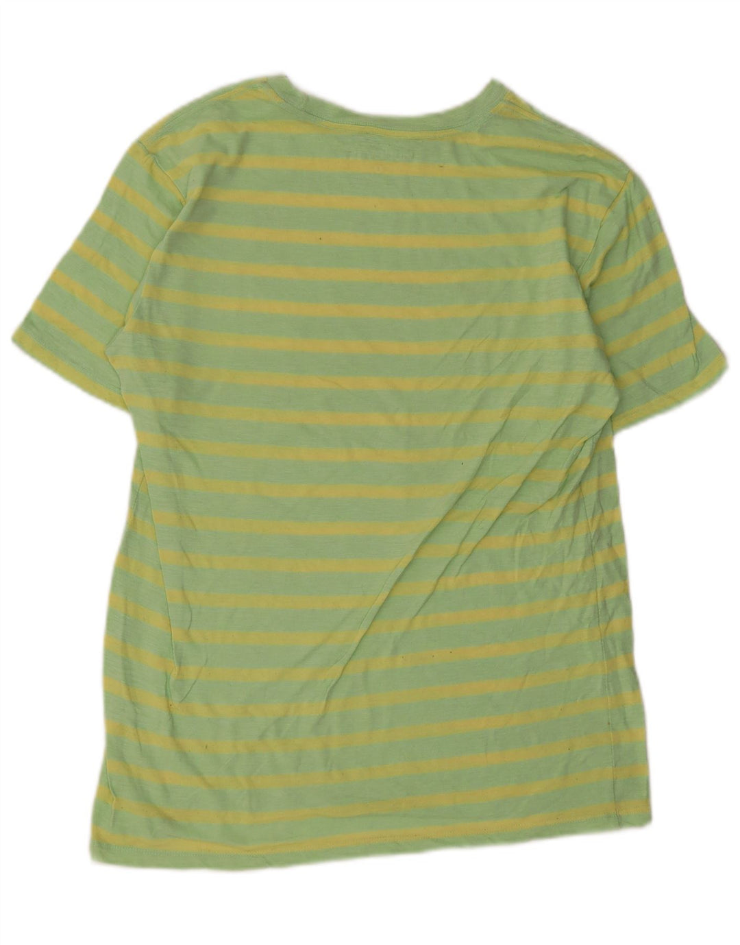 T-shirt męski Hurley Top, mały, zielony, bawełniany w paski