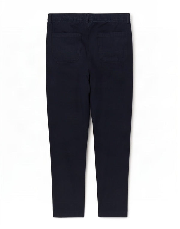 Marks & Spencer Damskie spodnie typu slim casual UK 14 Large W34 L26 Granatowe